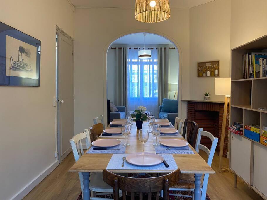 Maison De Charme - 4 Chambres - Courette & Parking Gratuit Amiens Luaran gambar