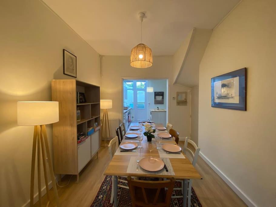 Maison De Charme - 4 Chambres - Courette & Parking Gratuit Amiens Luaran gambar