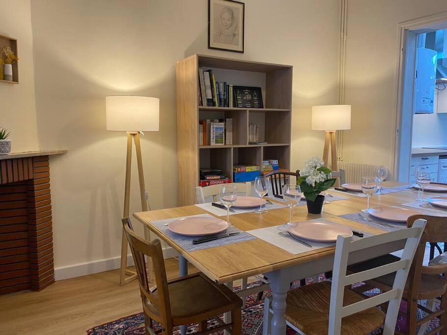 Maison De Charme - 4 Chambres - Courette & Parking Gratuit Amiens Luaran gambar