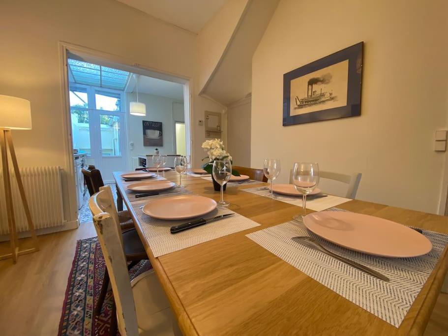 Maison De Charme - 4 Chambres - Courette & Parking Gratuit Amiens Luaran gambar