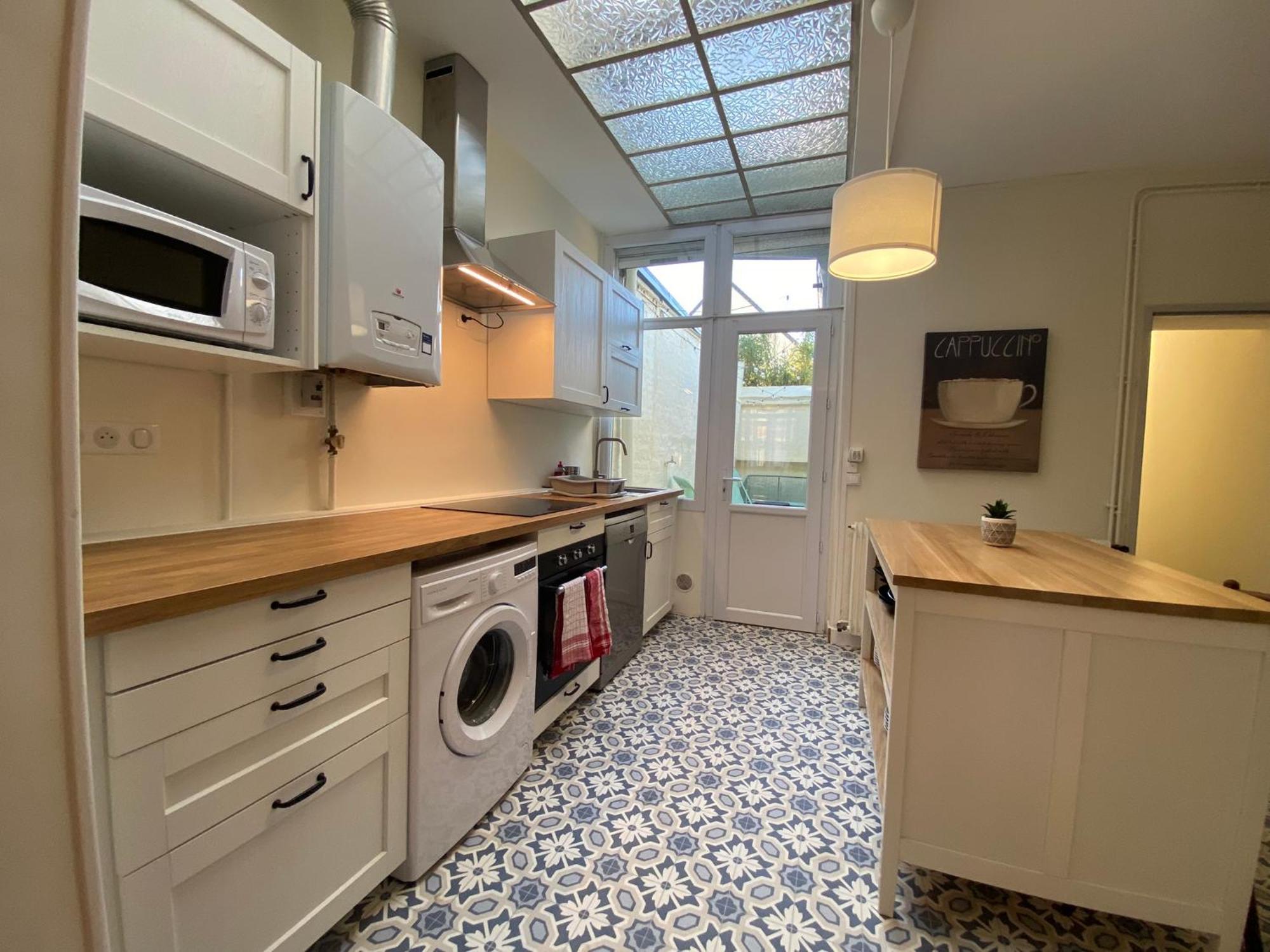 Maison De Charme - 4 Chambres - Courette & Parking Gratuit Amiens Luaran gambar