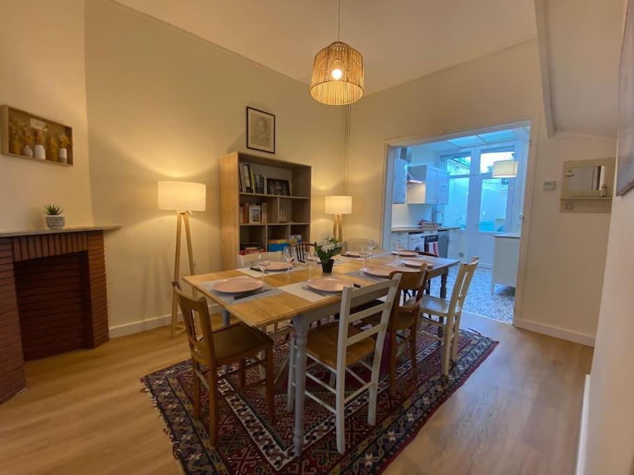 Maison De Charme - 4 Chambres - Courette & Parking Gratuit Amiens Luaran gambar